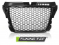 Preview: Upgrade Sportgrill / Kühlergrill für Audi A3 8P Facelift 08-12 Hochglanz schwarz in Wabendesign